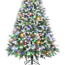 Product image of Pre-lit warm glow Christmas tree