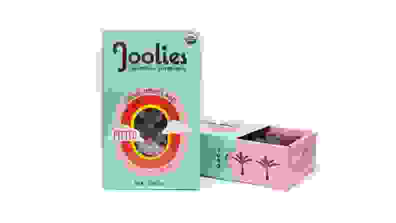 A box of Joolie's dates.