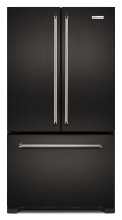 KitchenAid's Black Stainless KBFN502EBS French-door Refrigerator