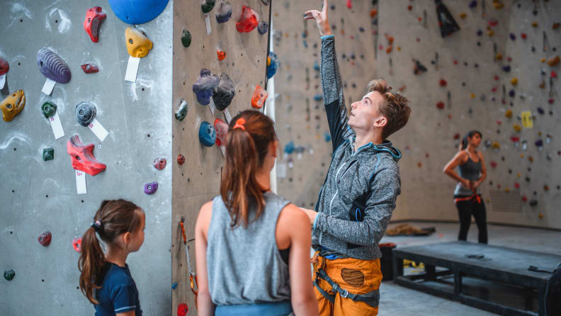 Indoor Rock Climbing Outfit