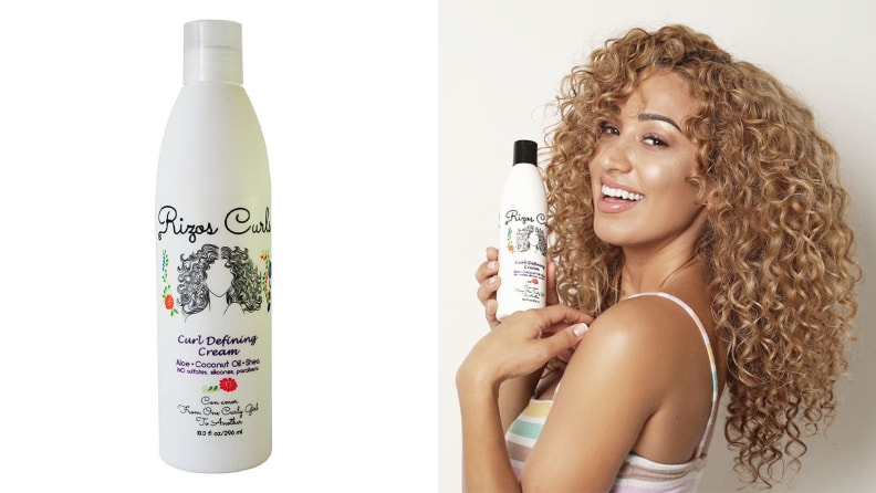 The Rizos Curls Curl Defining Cream.