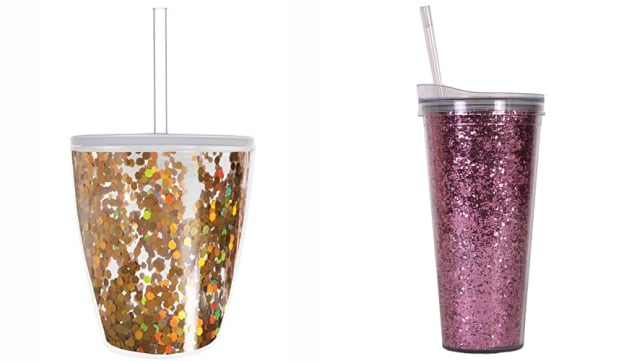 Slant Collections Glitter Travel Cups