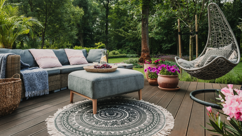 Create a livable escape outside in your backyard.
