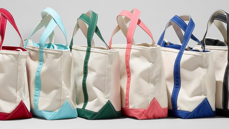 A personalized tote bag is practical for the baby years and beyond.