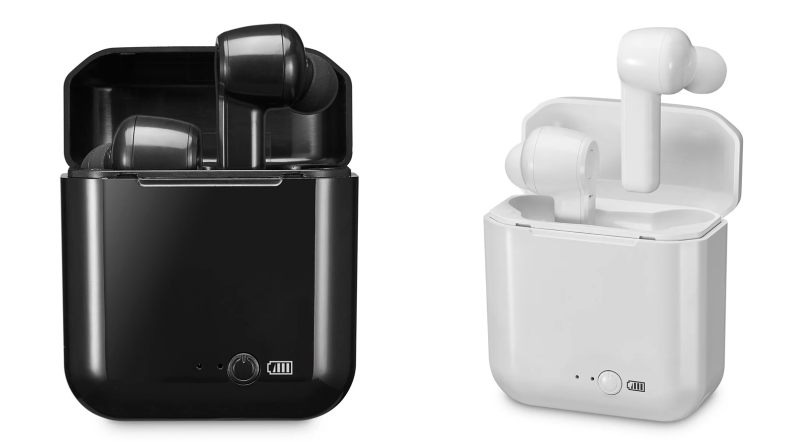 Two sets of wireless earbuds