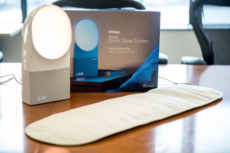 The Withings Aura and its sleep pad