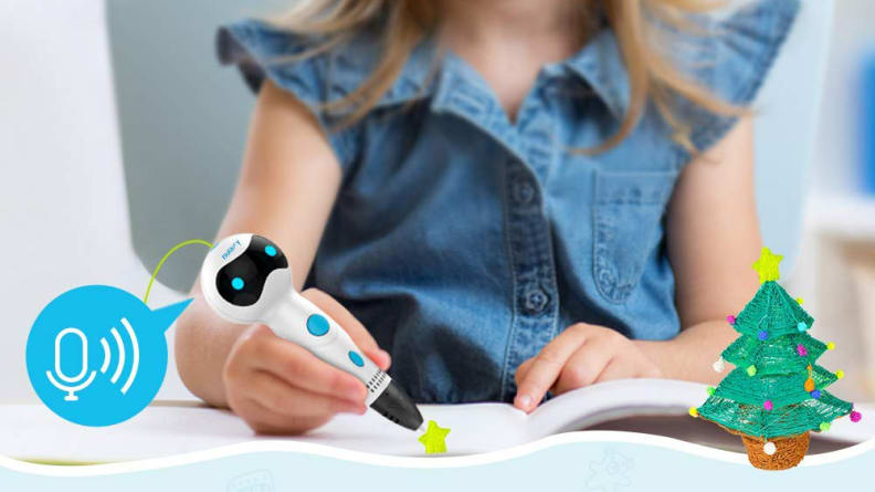 Kids drawings come to life with the Nulaxy 3D Pen