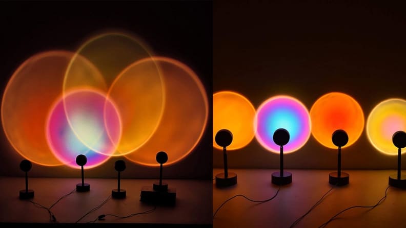 Brilliant Ideas Iridescent Sunset Projection Lamp