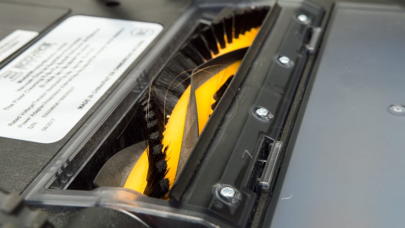 The N79's brush has V-shaped bristles.