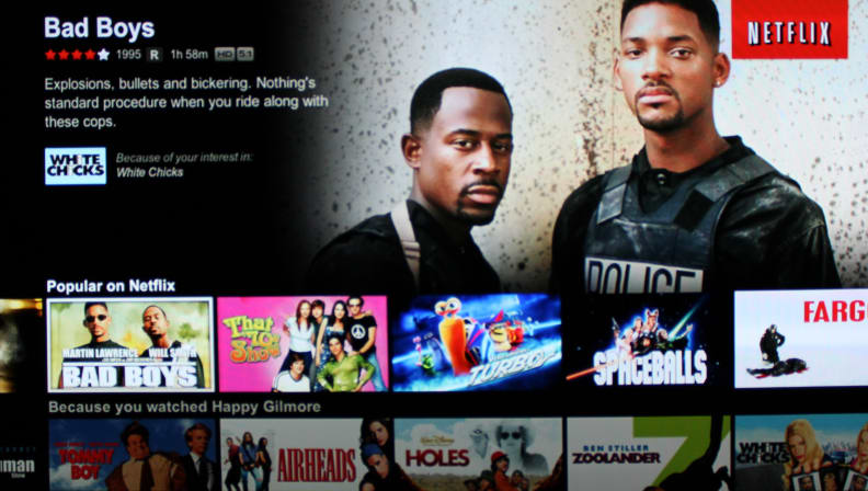 While Roku's Netflix interface looks nice, it isn't as easy to use as the website or Apple TV interface.