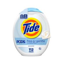 Product image of Tide Pods Free & Gentle 112 count