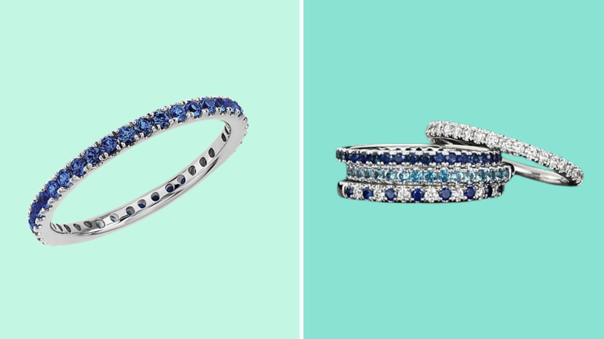 Valentine s Day 2024 gift ideas Riviera Pav Sapphire Eternity