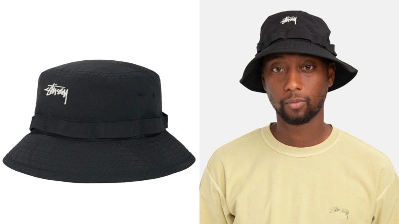 adult Vintage Twill Bucket Hat Navy / S/M