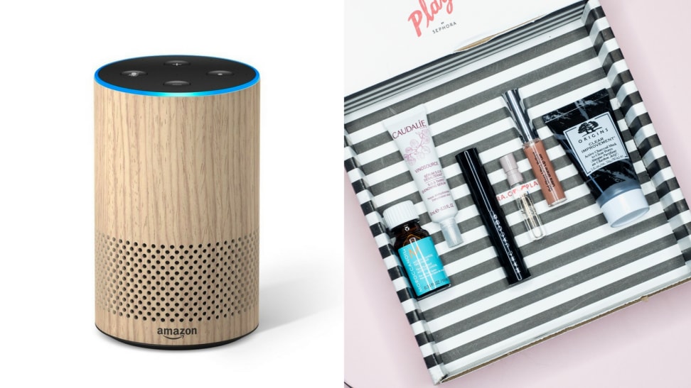 Amazon Echo 2nd generation and Sephora Play! Box