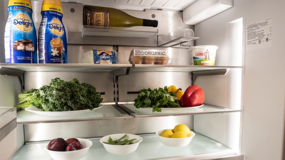 Smart Fridge Organizing Tip: Store Produce in the Fridge Door