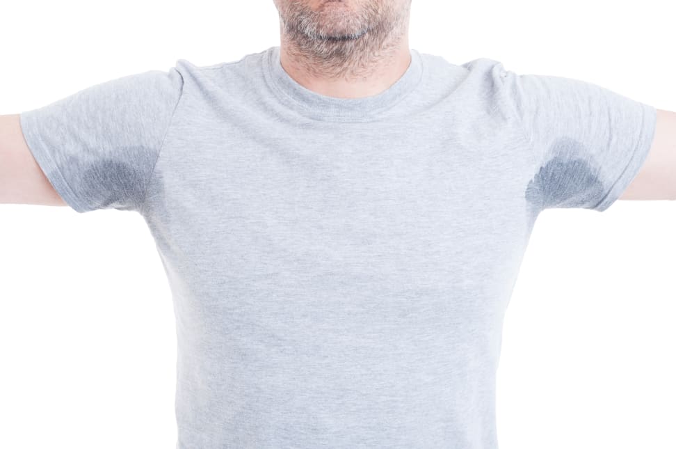 how to avoid pit stains on white shirts