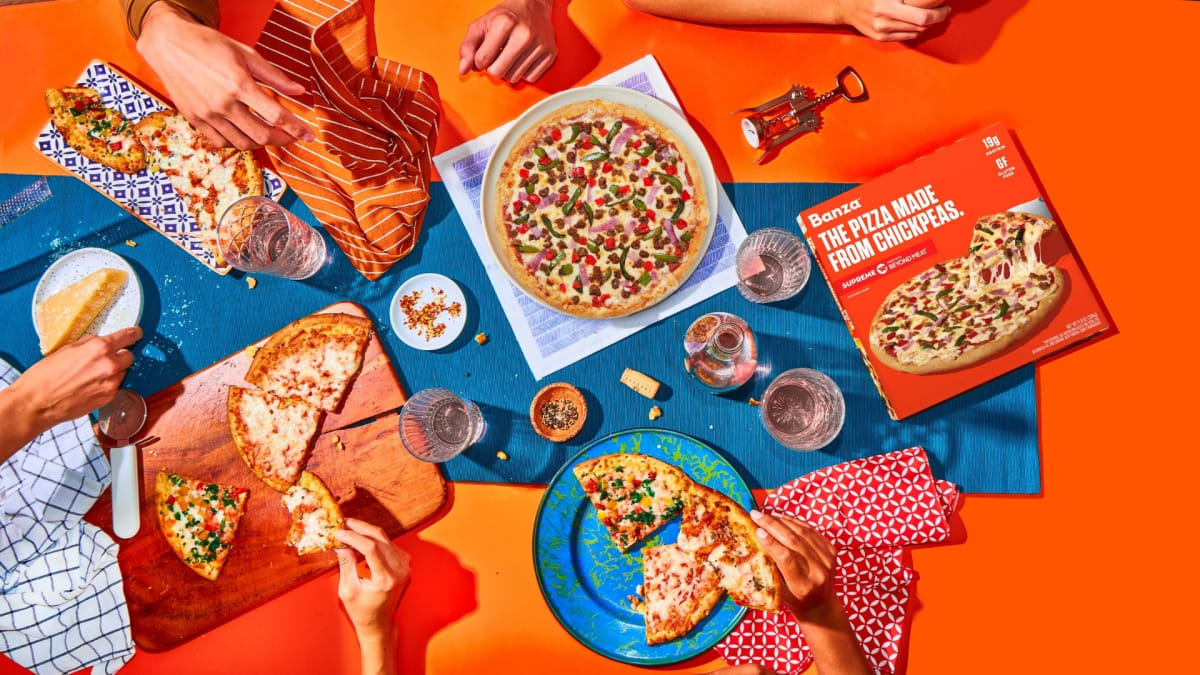 Banza Supreme Chickpea Crust Frozen Pizza review Reviewed