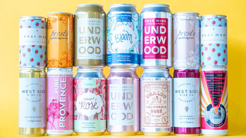 canned wine