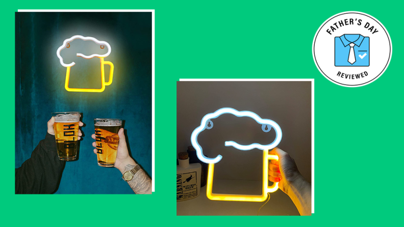 Best Father's Day gifts for dads who drink beer: Neon beer sign