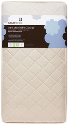 Product Image - Naturepedic Ultra Breathable 2-Stage Organic Crib Mattress