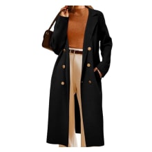 Product image of Wool Blend Double Breasted Long Cardigan Coat