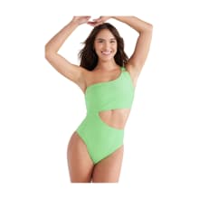 Product image of Cutout One Shoulder One Piece Swimsuit
