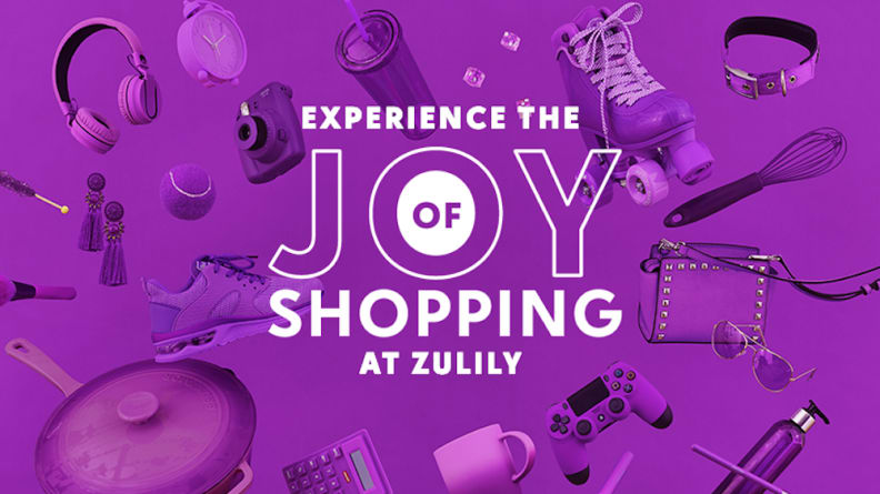 Shopping at Zulily with zeo shipping charges