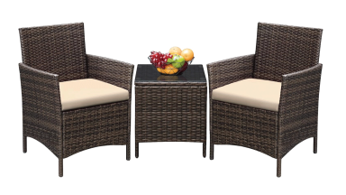 Greesum 3 Pieces Patio Furniture Set