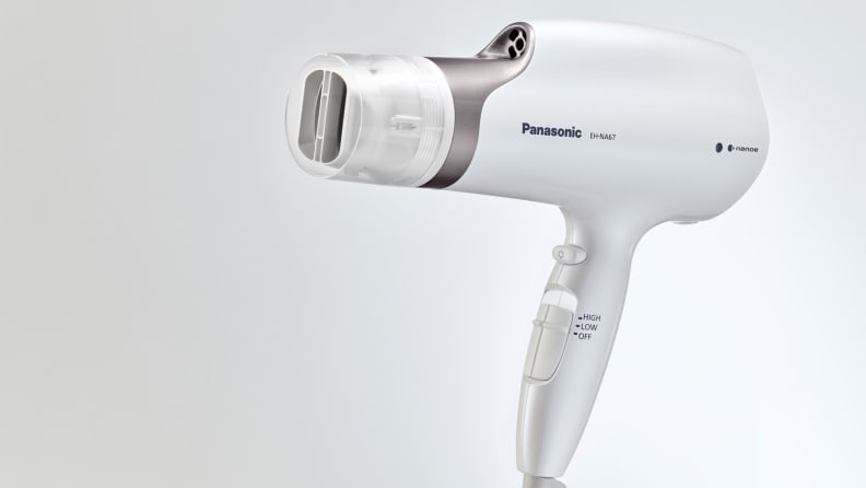 The Panasonic Nanoe Hair Dryer (EH-NA67-W).
