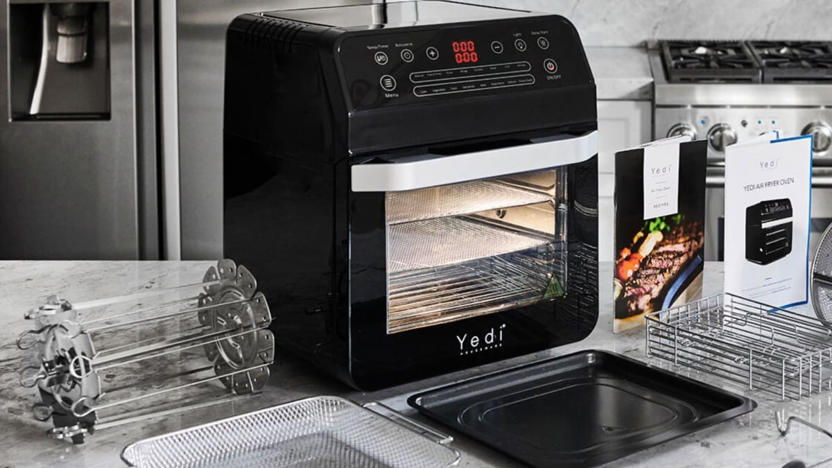 Total Package Air Fryer Rotisserie Oven (12.7 Quart) — Yedi Houseware  Appliances