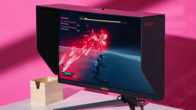 AOC Agon PRO AG274QZM 27” Tournament Gaming Monitor, QHD 2560x1440, 240Hz  1ms, G-SYNC Compatible, DisplayHDR 1000, Mini-LED Backlight, Height