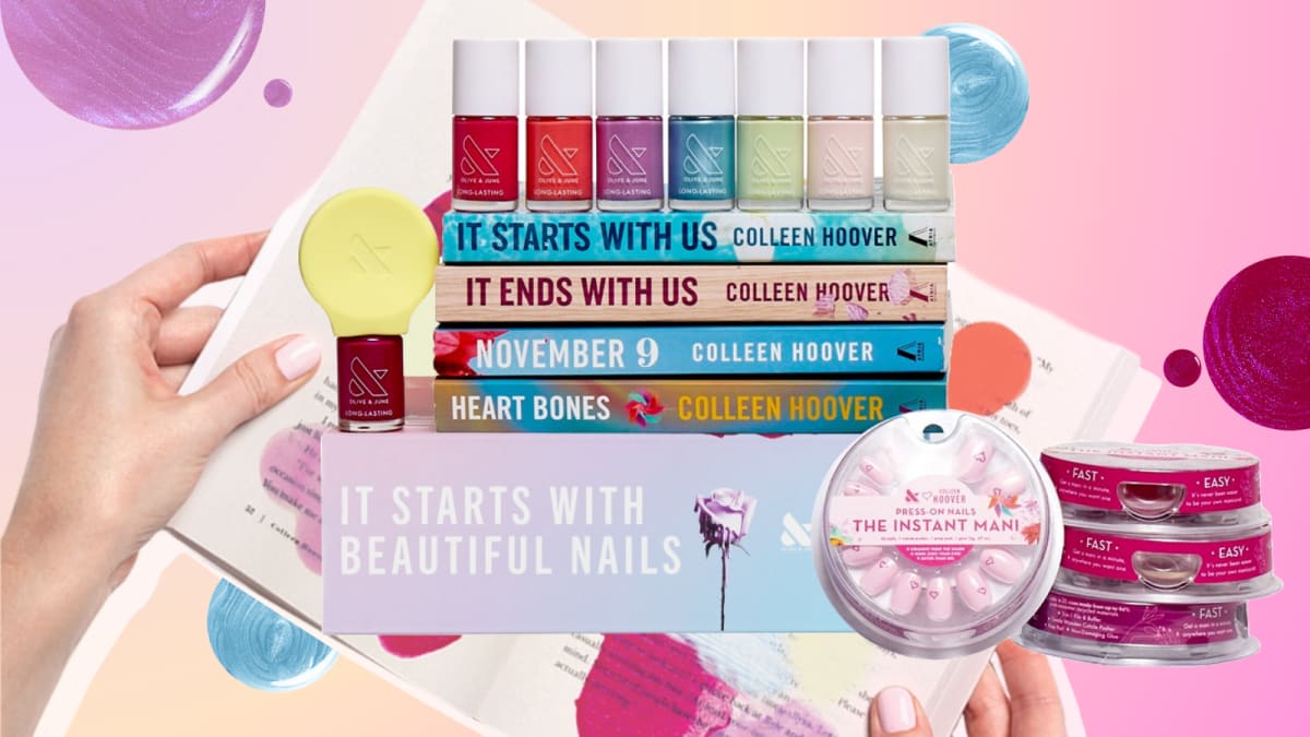 Olive & June x Colleen Hoover Shop the nail collab at Target and on