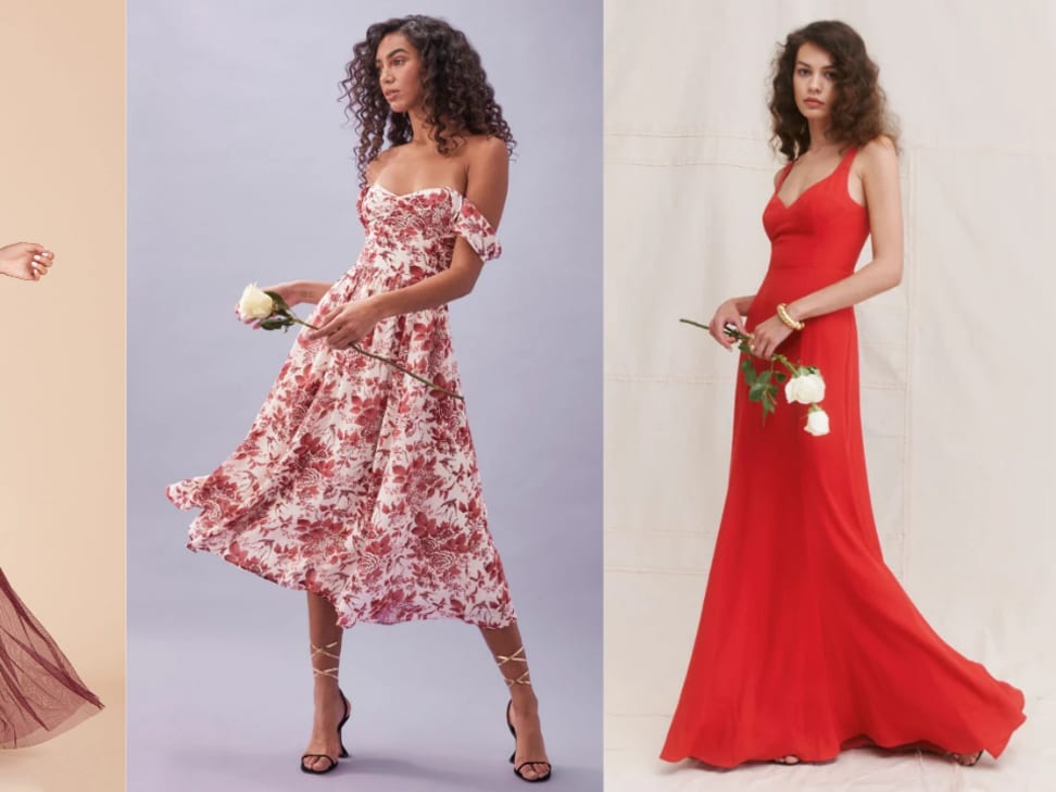 15 stunning red bridesmaid dresses to ...