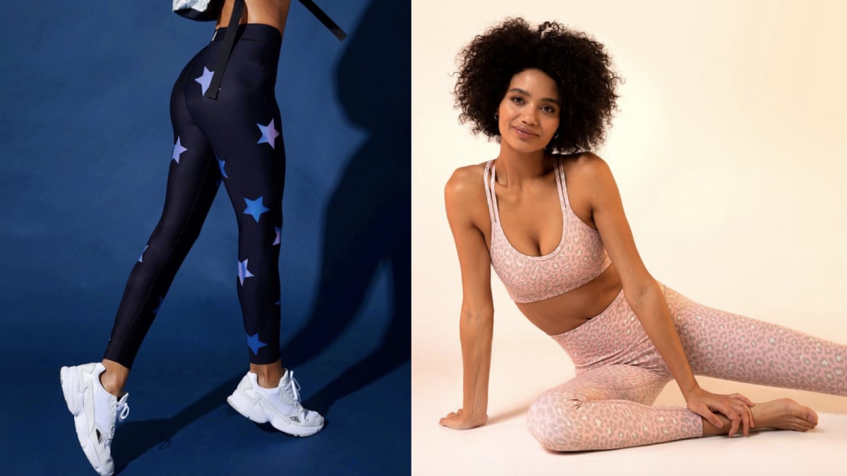 The Colorful Celebrity Legging Trend That's Everywhere