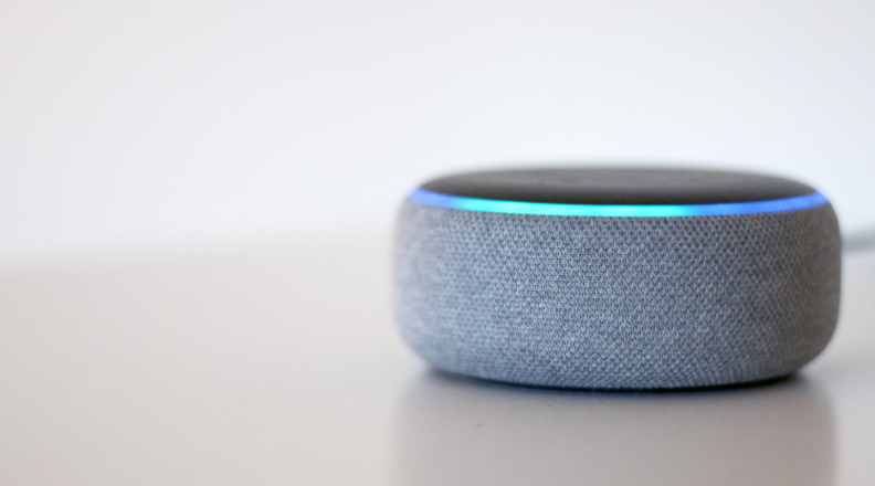 Amazon's Echo Dot (third-generation) is a popular and compact smart speaker.