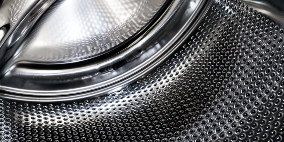 The stainless steel interior looks great