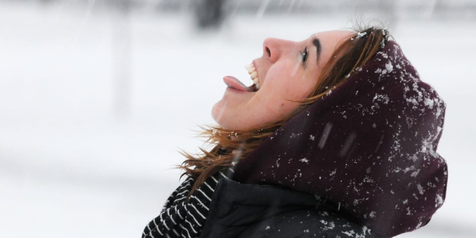 Snow can be used in all kinds of creative culinary ways