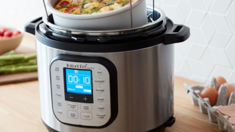 The Instant Pot is essential for big batch meals.
