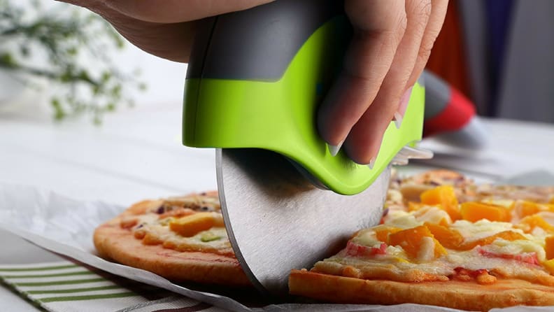 kitschy pizza cutter wheel