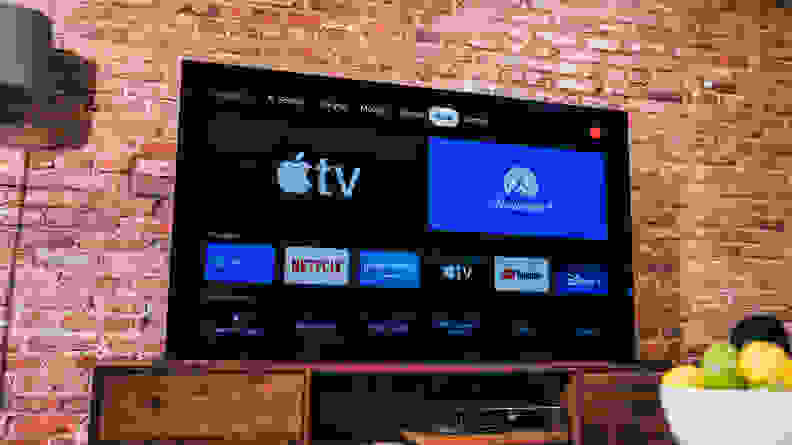 The Sony A9oJ displaying the Google TV home screen