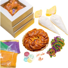Product image of Traditional Mini New Orleans King Cakes (4-pack)