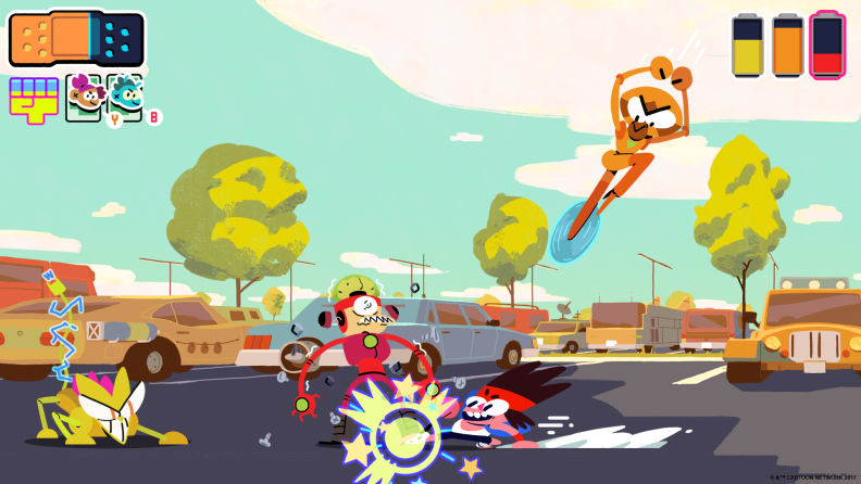 The game is an action brawler with some RPG elements.