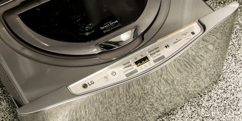 The LG SideKick is a pedestal that can be removed or simply not purchased.