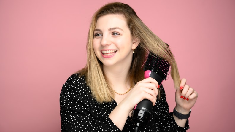A photo of the Revlon One-Step Hair Dryer and Volumizer.
