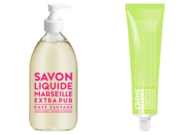 Gifts for new parents 2019: Compagnie de Provence hand soap and lotion
