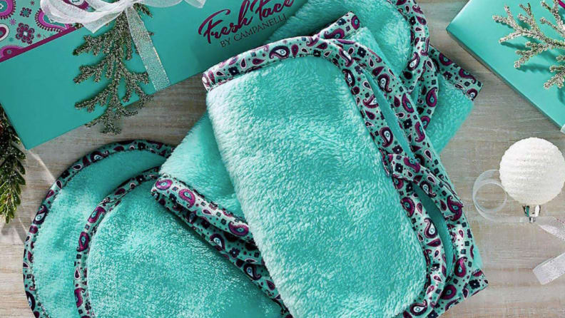 Makeup remover cloths.