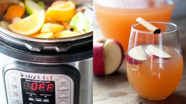 Pressure Cooker Apple Cider