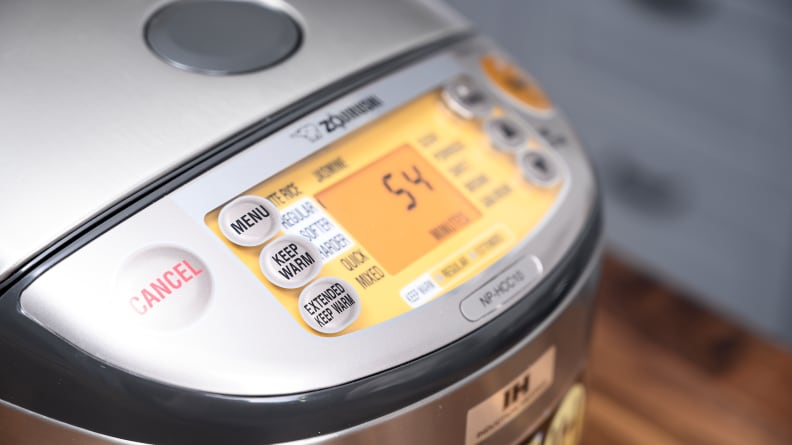 Zojirushi Rice Cooker, 3-Cup: NS-LGC05 + Reviews | Crate & Barrel