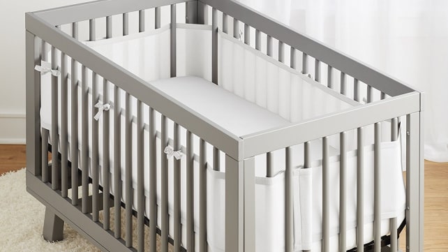 Breathable Baby Mesh Crib Liner