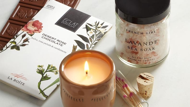 This self-care package is perfect if you're celebrating Valentine's Day solo.